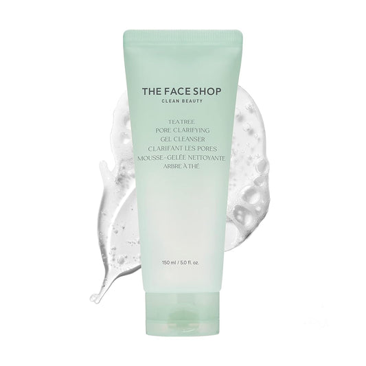 THE FACE SHOP: Gel limpiador aclarador de poros Tea Tree 150 ml