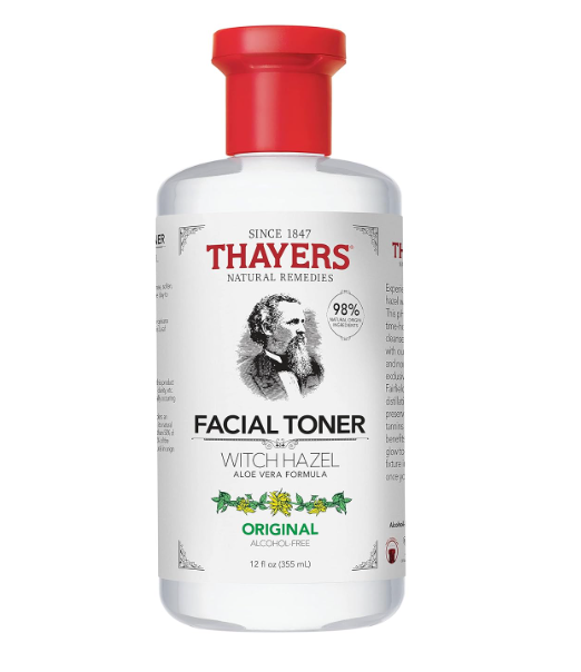 Tónico sin alcohol de hamamelis con aloe vera de Thayers, 12 fl oz