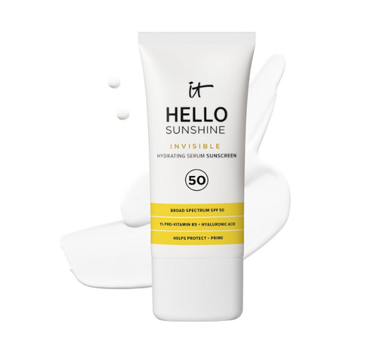 Protector solar invisible para rostro Hello Sunshine de IT Cosmetics con FPS 50